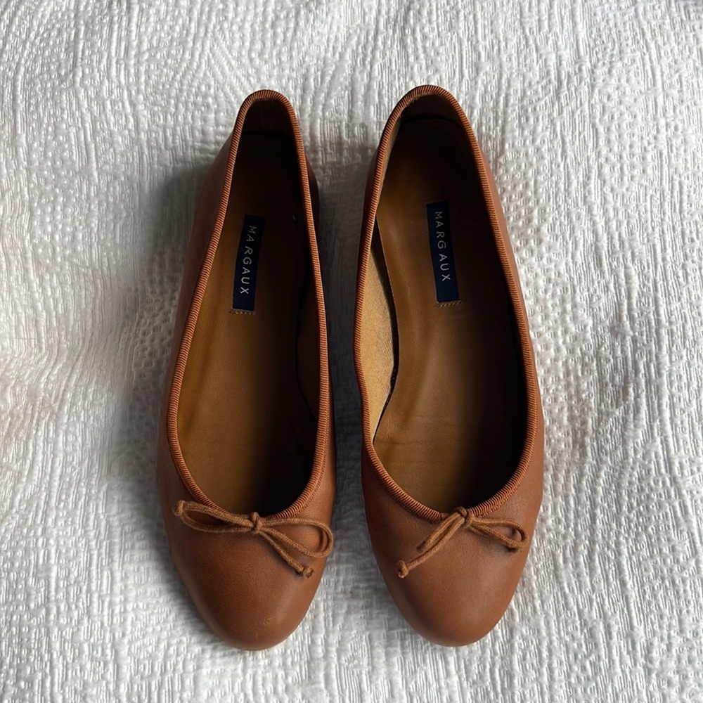 Margaux Saddle Brown Flats